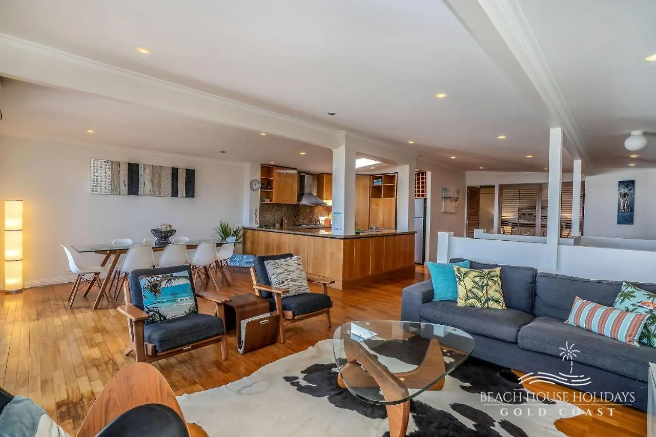 True Beachfront Beach House Gold Coast Holiday home